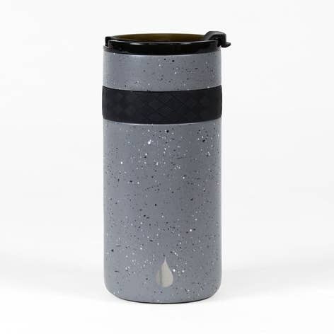 Commuter DuoSip Can Cooler/Tumbler 12oz - Grey Speckle for wholesale by Elemental