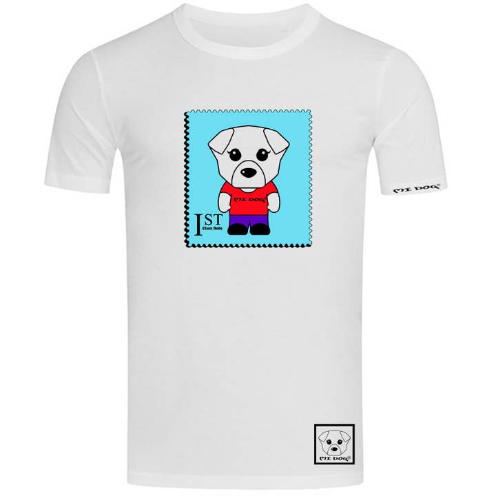 Blue Fist Class Dude Stamp for wholesale by MI DOG