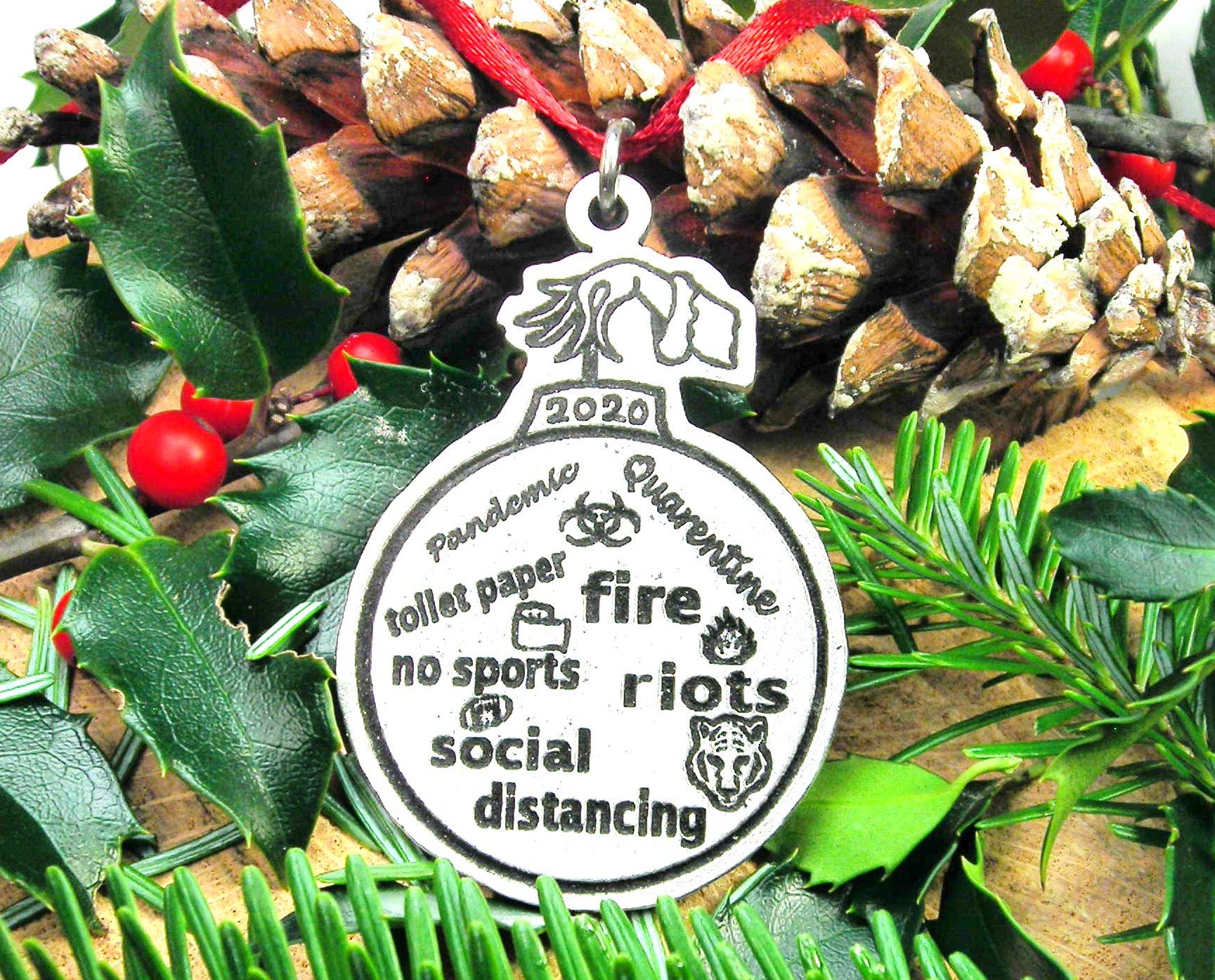 Chubby Chico Charms - Wholesale Ornament - Crazy things of 2020 Christmas Tree Ornament keepsake0