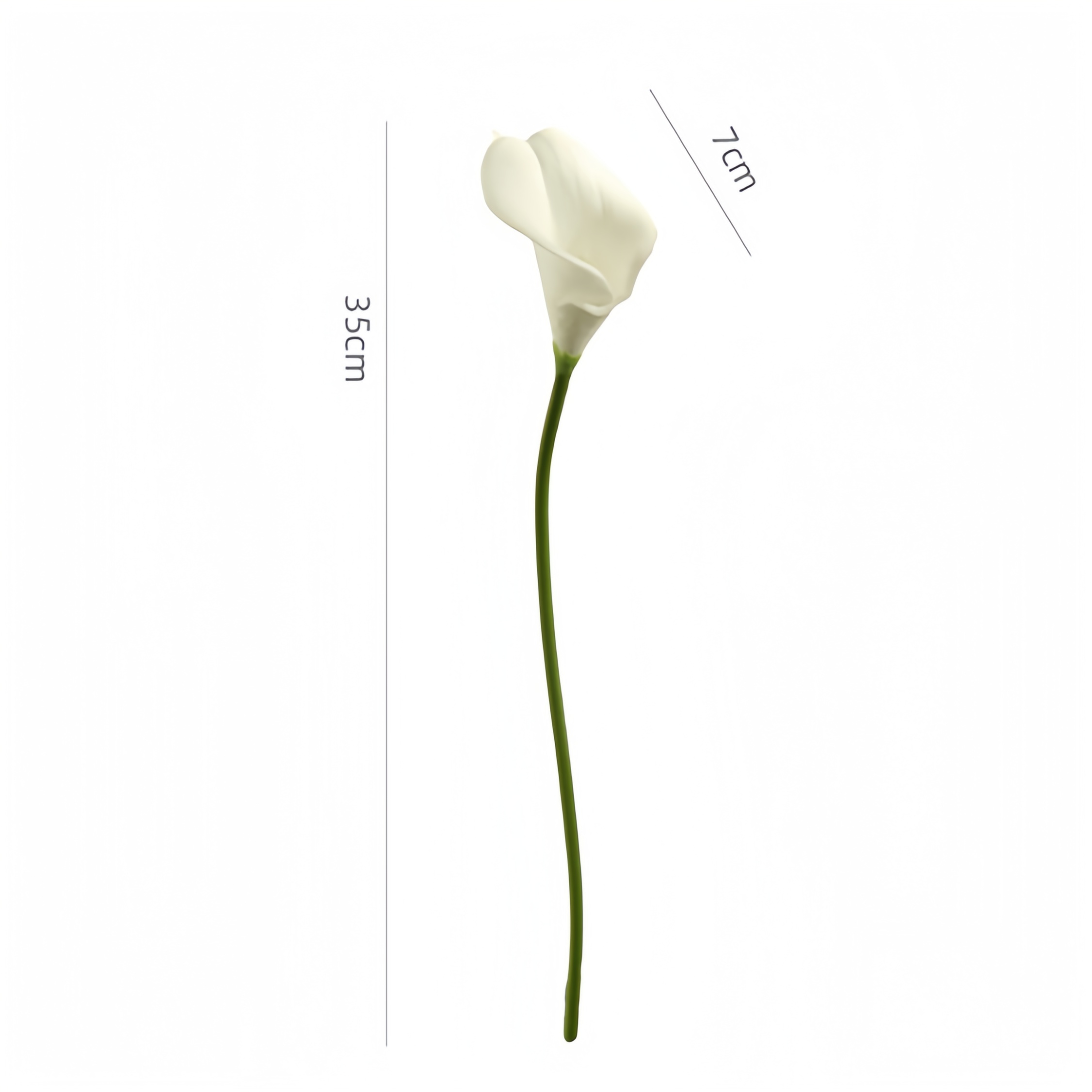 ACNITE(We cover U.S. import duties) - Wholesale Artificial Flowers - Artificial Calla lily,real touch white flowers for spring2