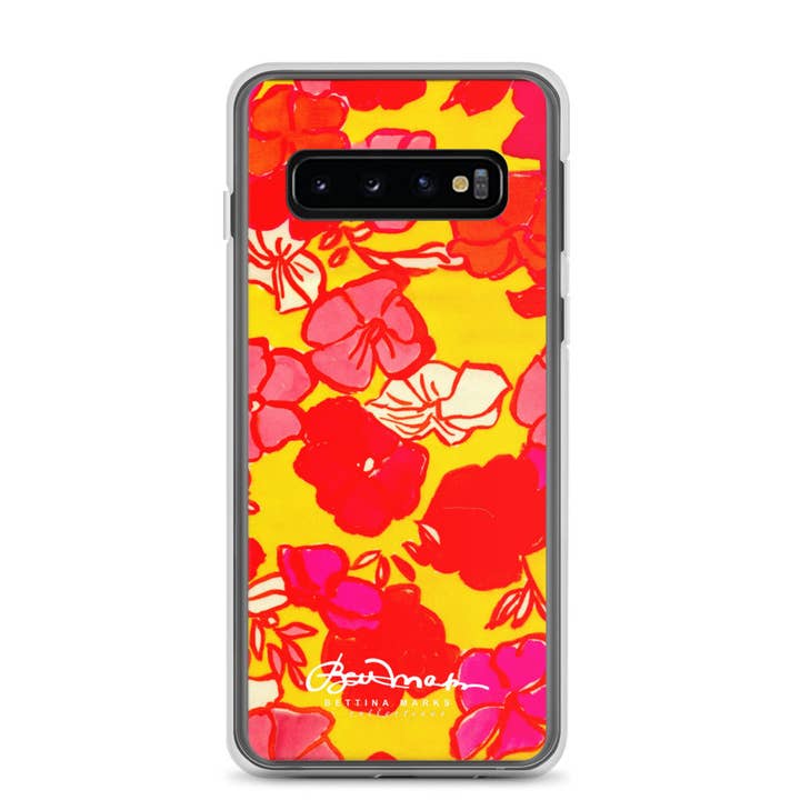 Funda Samsung Floral de los Años Sesenta (seleccionar modelo) para venta al por mayor de BettinaMarksCollections
