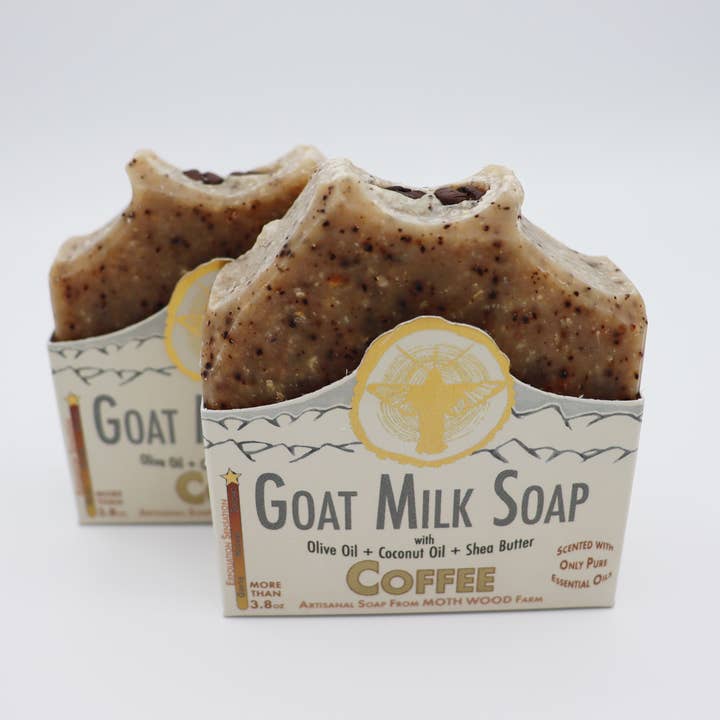 Kaffee Ziegenmilchseife für den Großhandel von MOTH WOOD