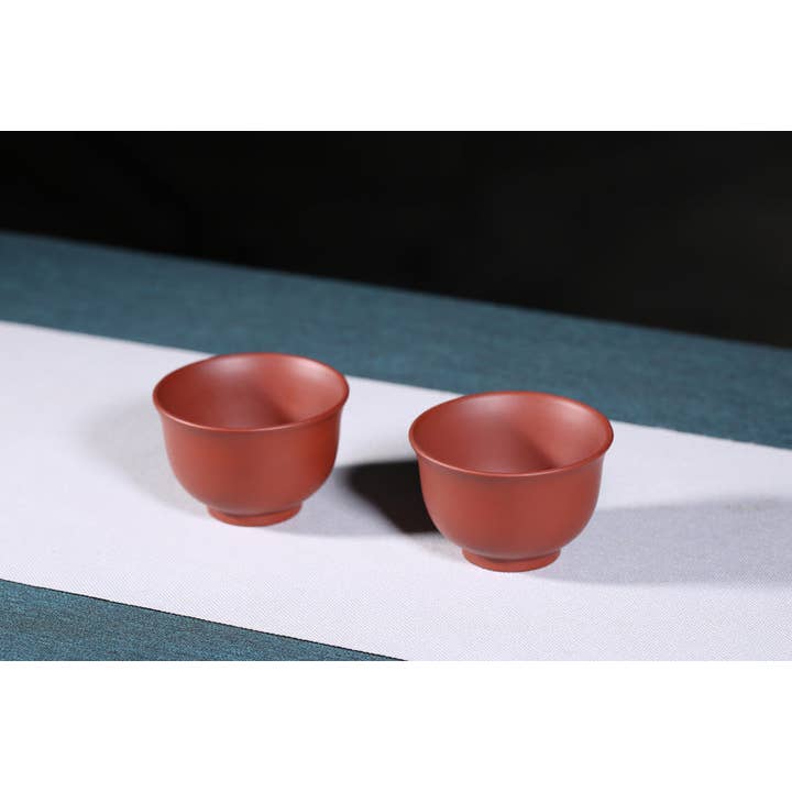 Gohobi (We cover U.S. import duties) - Wholesale Coffee/tea cup - Gohobi Red Yixing Clay Ceramic Classic Tea Cup10