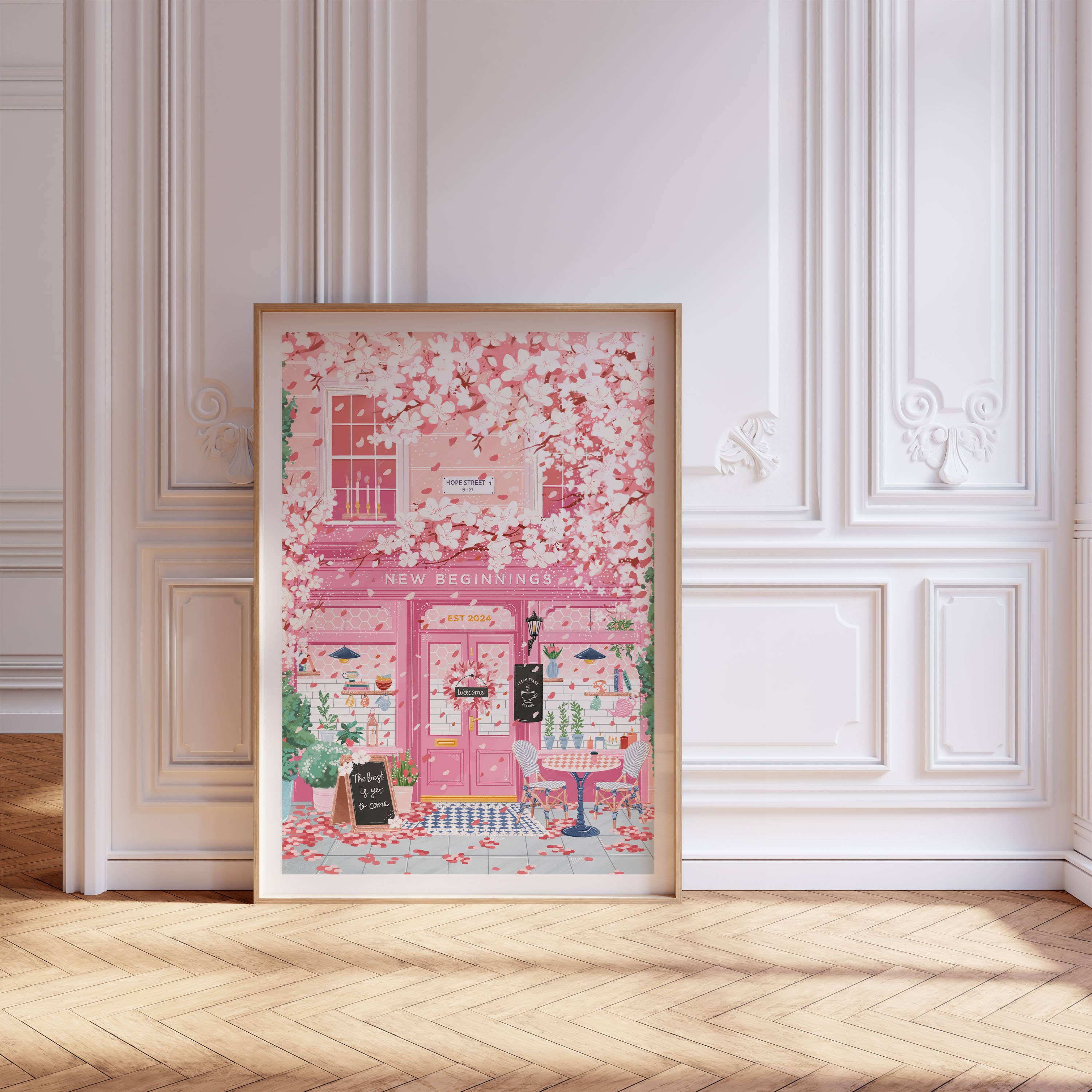 Simply, Katy - Vendita all'ingrosso Stampa artistica - Stampa New Beginnings Cafe3