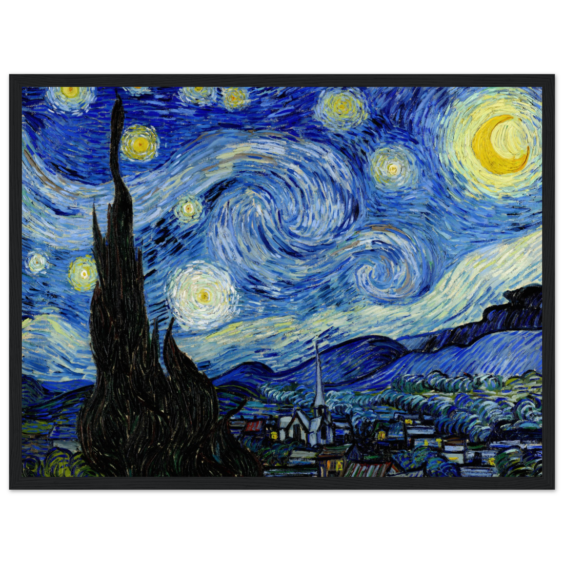 Art-O-Rama Shop - Vendita all'ingrosso Poster - Van Gogh - La notte stellata, poster dell'opera del 188910