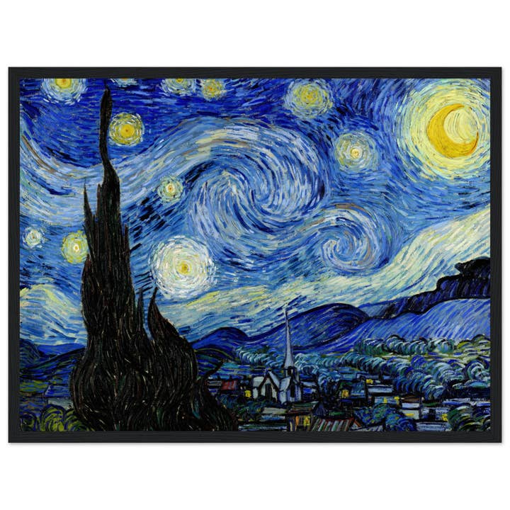 Art-O-Rama Shop - Vendita all'ingrosso Poster - Van Gogh - La notte stellata, poster dell'opera del 188910