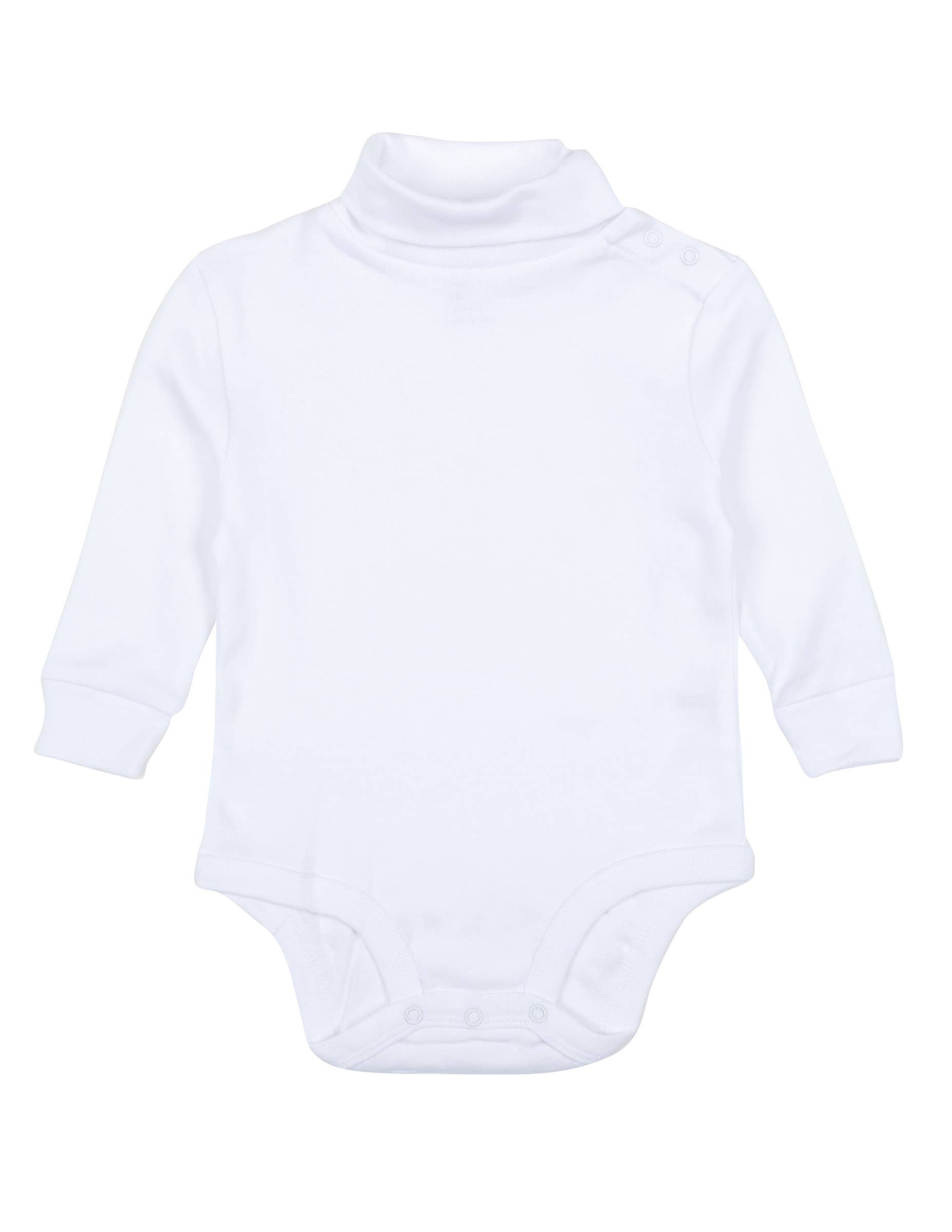 Leveret Pajamas – wholesale Bodysuit (non-footed) – Baby – Kids Baby Turtleneck Bodysuit Cotton25