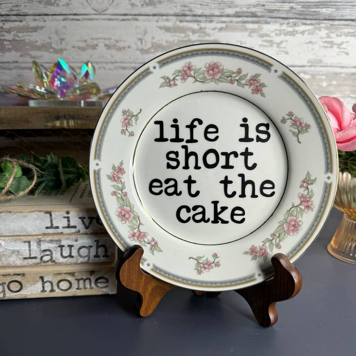 Återanvända roliga tallrikar, Eat the Cake, Presentbutik, Turist för wholesale av pretty little creeps