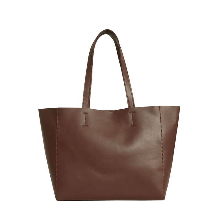 Assots London - Wholesale Tote Bag - Women's - 'ABINGDON' Tan Real Leather lined Designer Tote Bag5