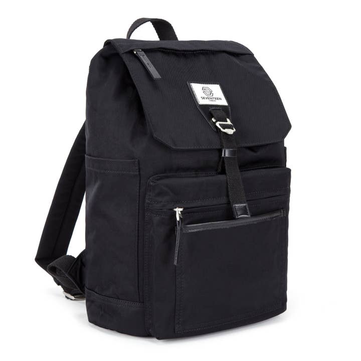 Fulham Backpack - Black for wholesale by SEVENTEEN LONDON