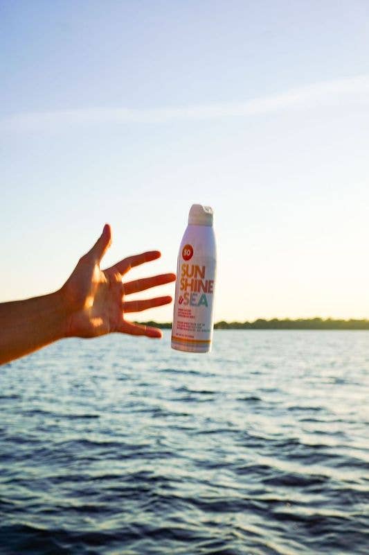 Sunshine & Glitter - Wholesale Sunscreen - Sunshine & Sea SPF 50 Sparkle Free Sport Antioxidant Mist6