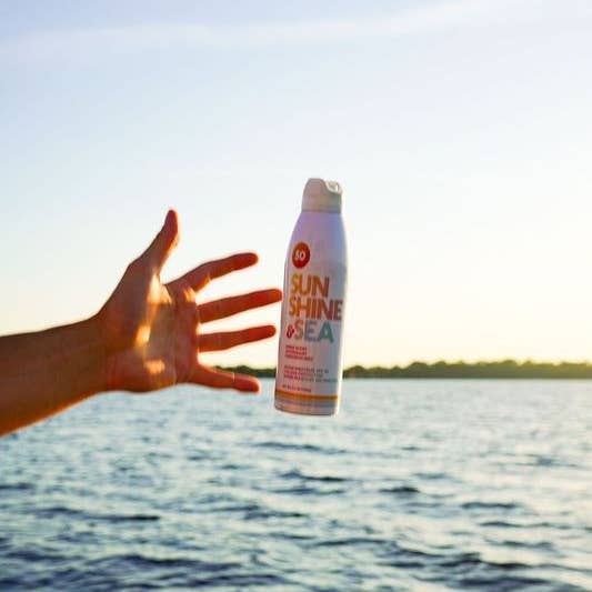 Sunshine & Glitter - Wholesale Sunscreen - Sunshine & Sea SPF 50 Sparkle Free Sport Antioxidant Mist6