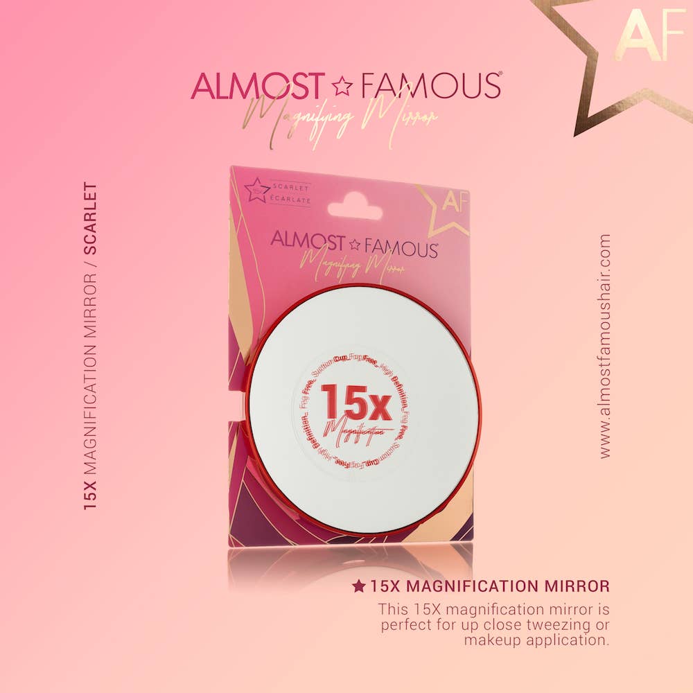 Almost Famous - Venta al por mayor Espejo de tocador - Espejo de Aumento 15X con Bloqueo de Succión13