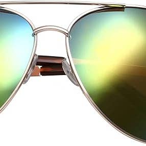 grinderPUNCH - Big XL Wide Frame Extra Large Aviator Sunglasses Oversized 148mm (Green, 62) for wholesale by grinderPUNCH