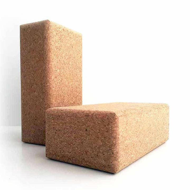 Enable Nature - Wholesale Yoga Block/Bolster - Natural Cork Yoga Brick Set of 20