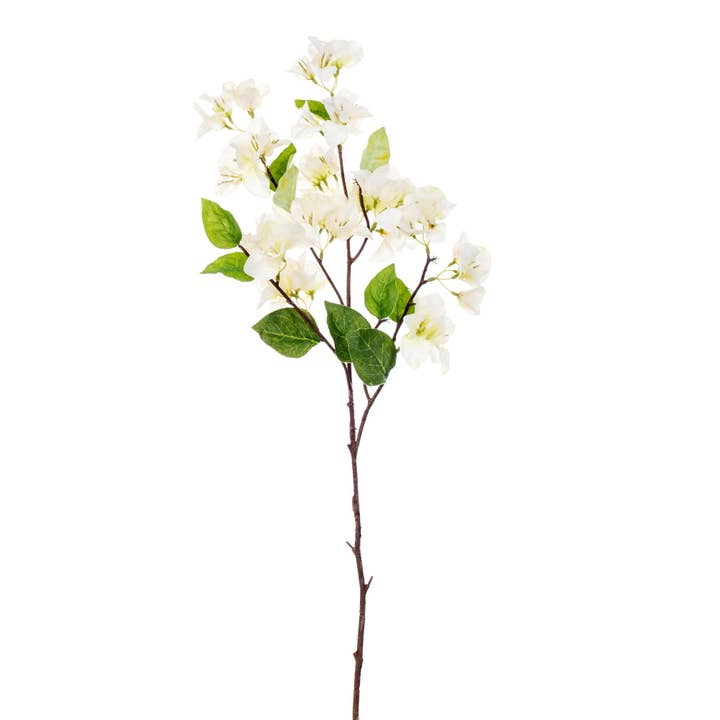 Vickerman 41" Cream Bougainvillea Spray 3/Bag for wholesale by Vickerman
