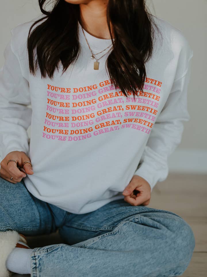 you're doing great sweetie for wholesale by hello ruby