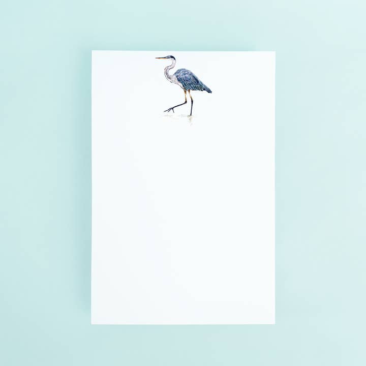 Taylor Paladino - Wholesale Notepad - Blue Heron