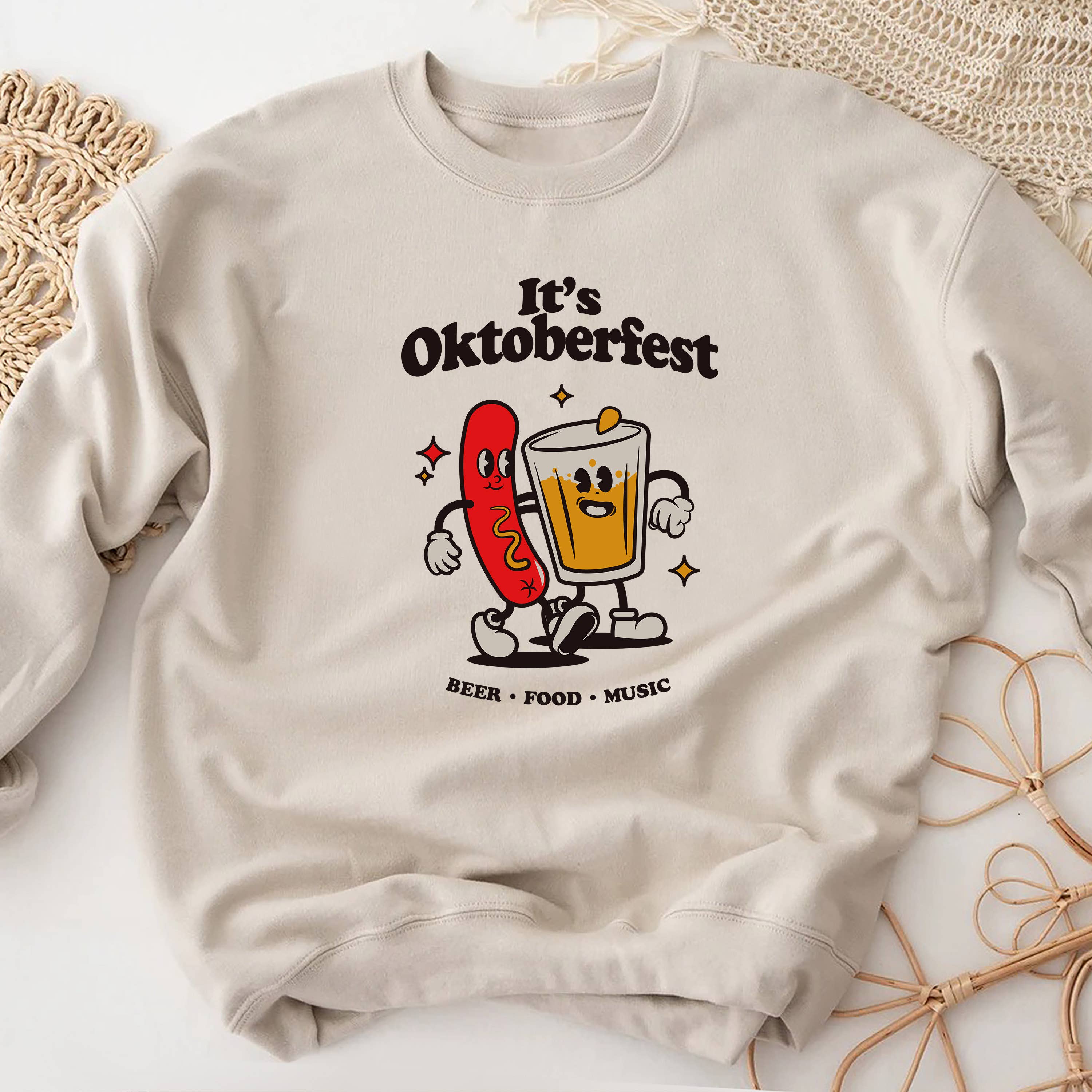 STARCHIS - Wholesale Graphic Sweatshirt - Women's - Graphic sweatshirt - It's Oktoberfest6
