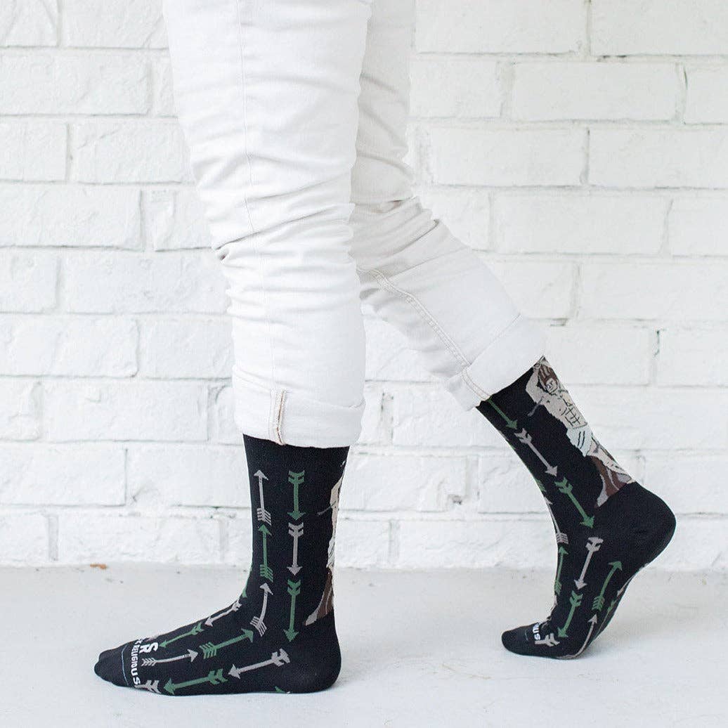 Sock Religious - Wholesale Socks - Unisex - St. Sebastian Adult Socks2