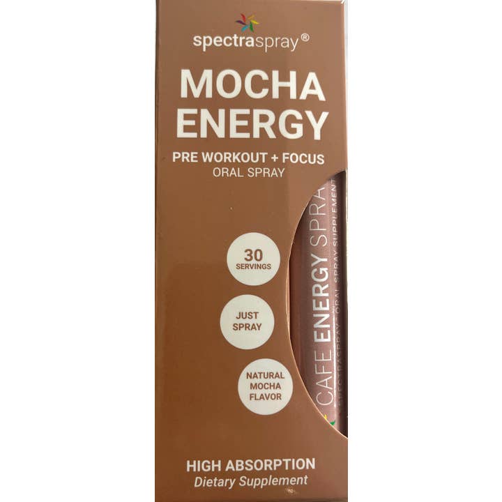 SpectraSpray Global - Wholesale Oral Supplement/Vitamin - Mocha Energy Oral Spray Supplement