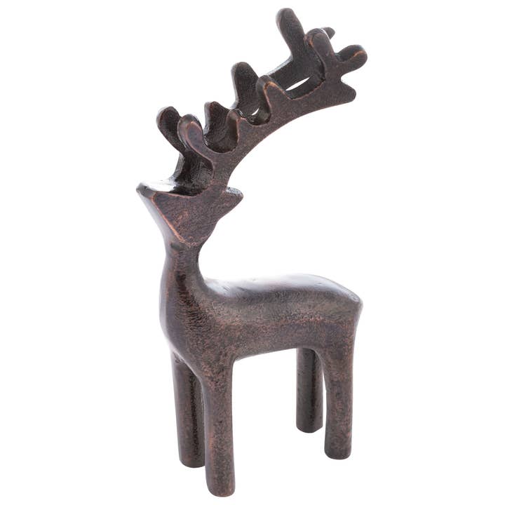 Metal Reindeer Statue for wholesale by Karma