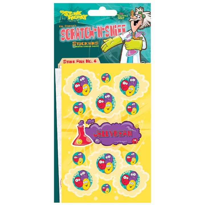 JFL Enterprises - Wholesale Sticker - Kids & Baby - Jelly Beans Scratch-N Sniff Sticker
