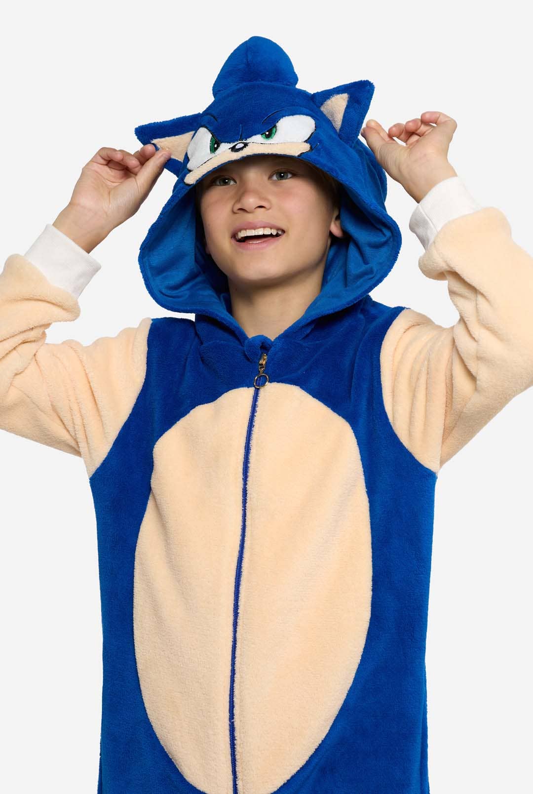 Blue BOYS Sonic the Hedgehog™ Onesie for wholesale on Faire5