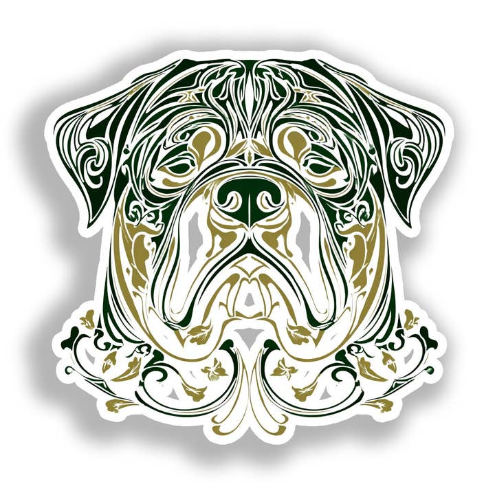 Adesivo per Auto Cane Rottweiler # A017954 per la vendita all'ingrosso da parte di Yoonek Graphics