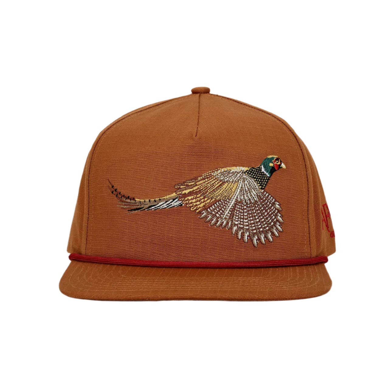 American Flyway Waterfowl - Wholesale Flat Brim Cap - Men's - Flying Pheasant Ripstop Hat1