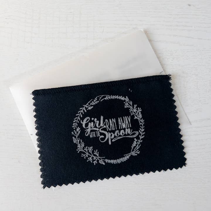 Tela pulida para joyas para venta al por mayor de Girl Ran Away With the Spoon