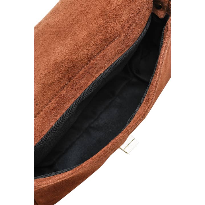 Cherry Paris - Wholesale Messenger Bag - Women's - ILIANE SUEDE Bag - 418828