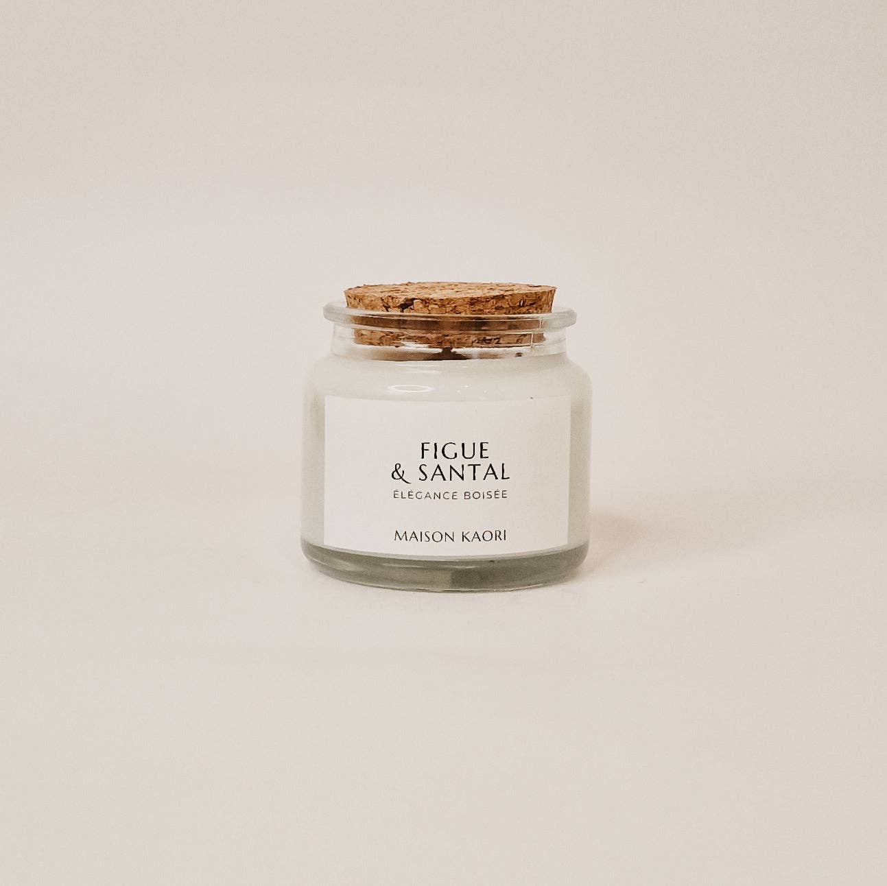 Maison Kaori - Wholesale Jar/Filled Candle - Fig & Sandalwood - My Little Candles - Soy Vegetable Wax - 80ml