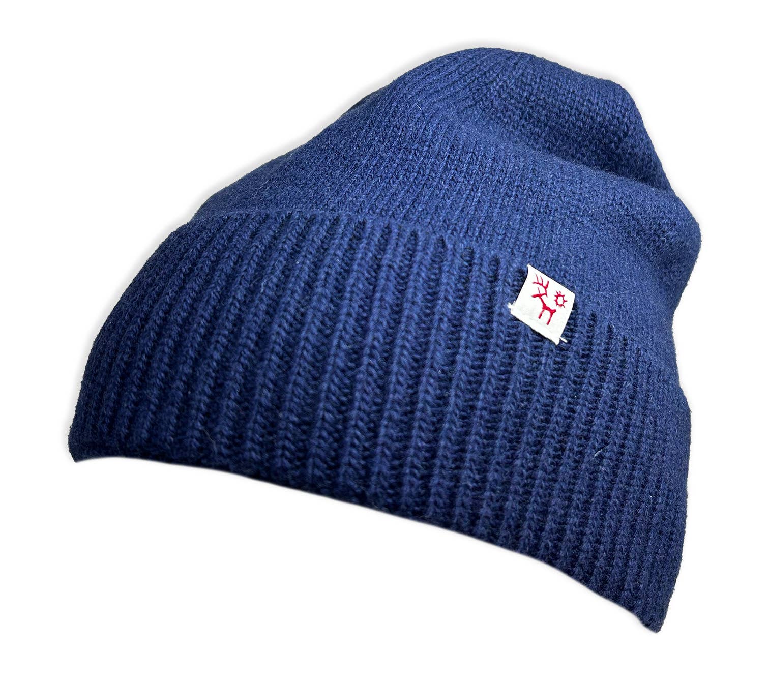 Blue Hossa Knitted Beanie for wholesale on Faire0
