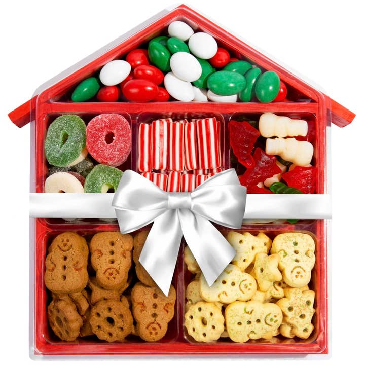 Christmas Candy House Red for wholesale by Purple Plum