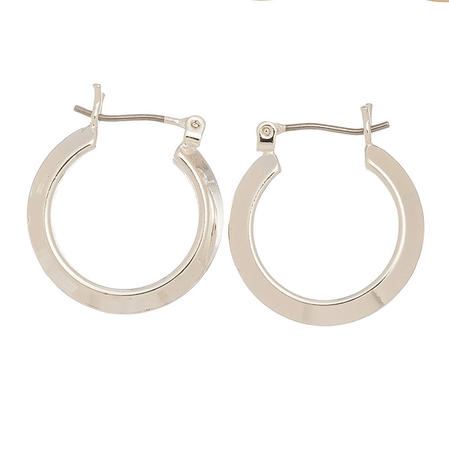 Howard's - Wholesale Hoop Earrings - Edge Hoop Ear Sense Earrings3