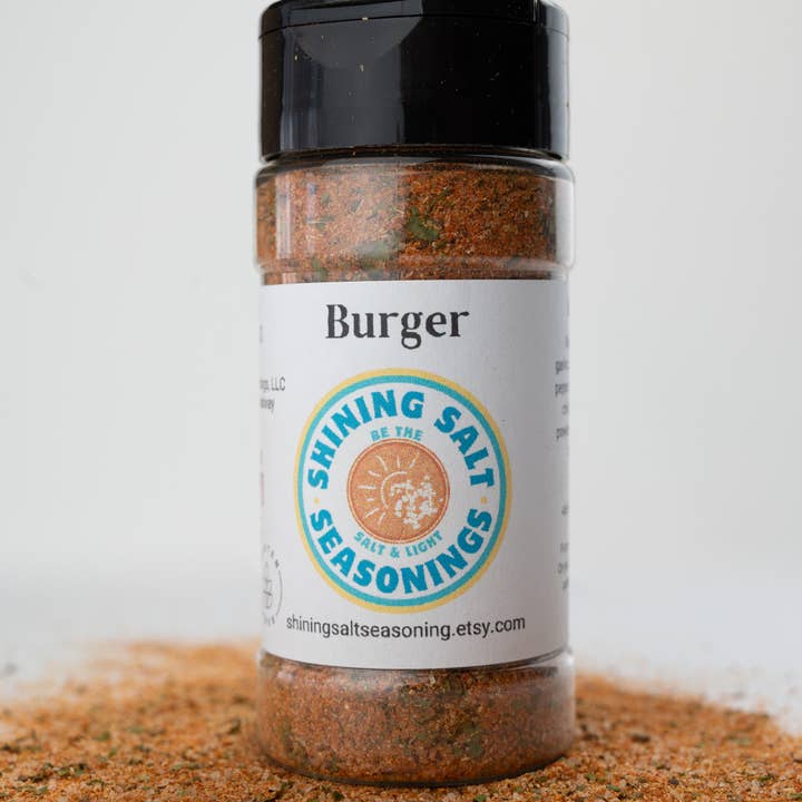 Burger Seasoning Blend for wholesale by Shining Salt Seasonings