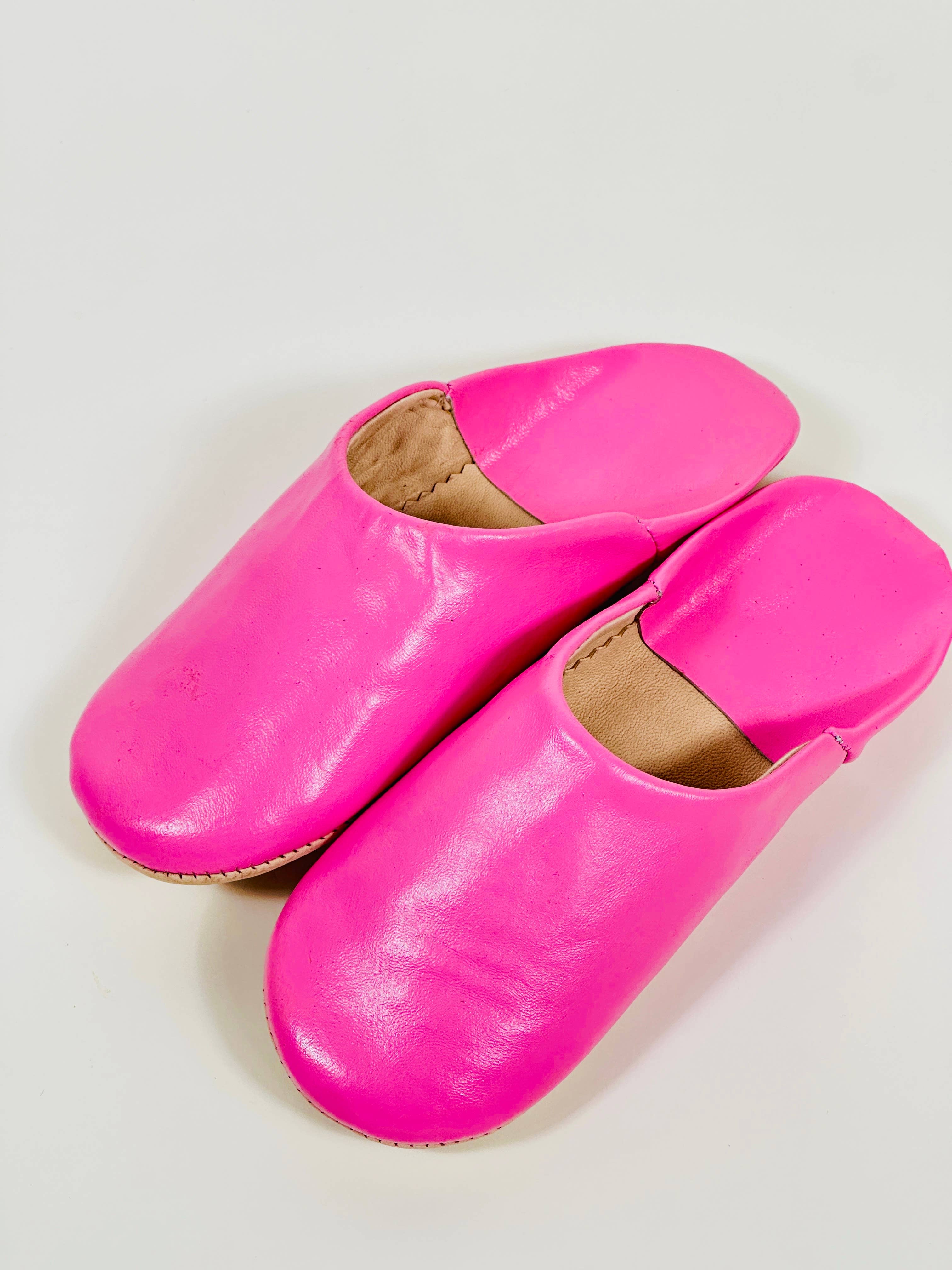 Moroccan House - Vente Chaussons – femme - Babouches marocaines en cuir fait main pour femmes - Chaussures3