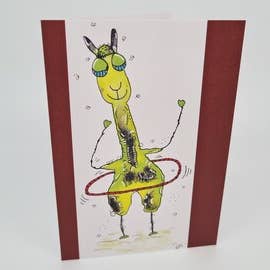 Folded greeting card (subject # 1293). A6 format for wholesale by CARD-ART