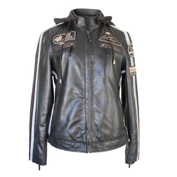 Zerimar 1942 - Venta al por mayor Chaqueta de cuero - Mujer - Chaqueta de moto para mujer Soft Leather Jacket -Zerimar
