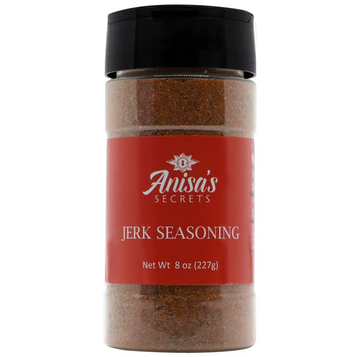 Jerk Seasoning 8 oz. for wholesale by Anisa's Secrets Spices