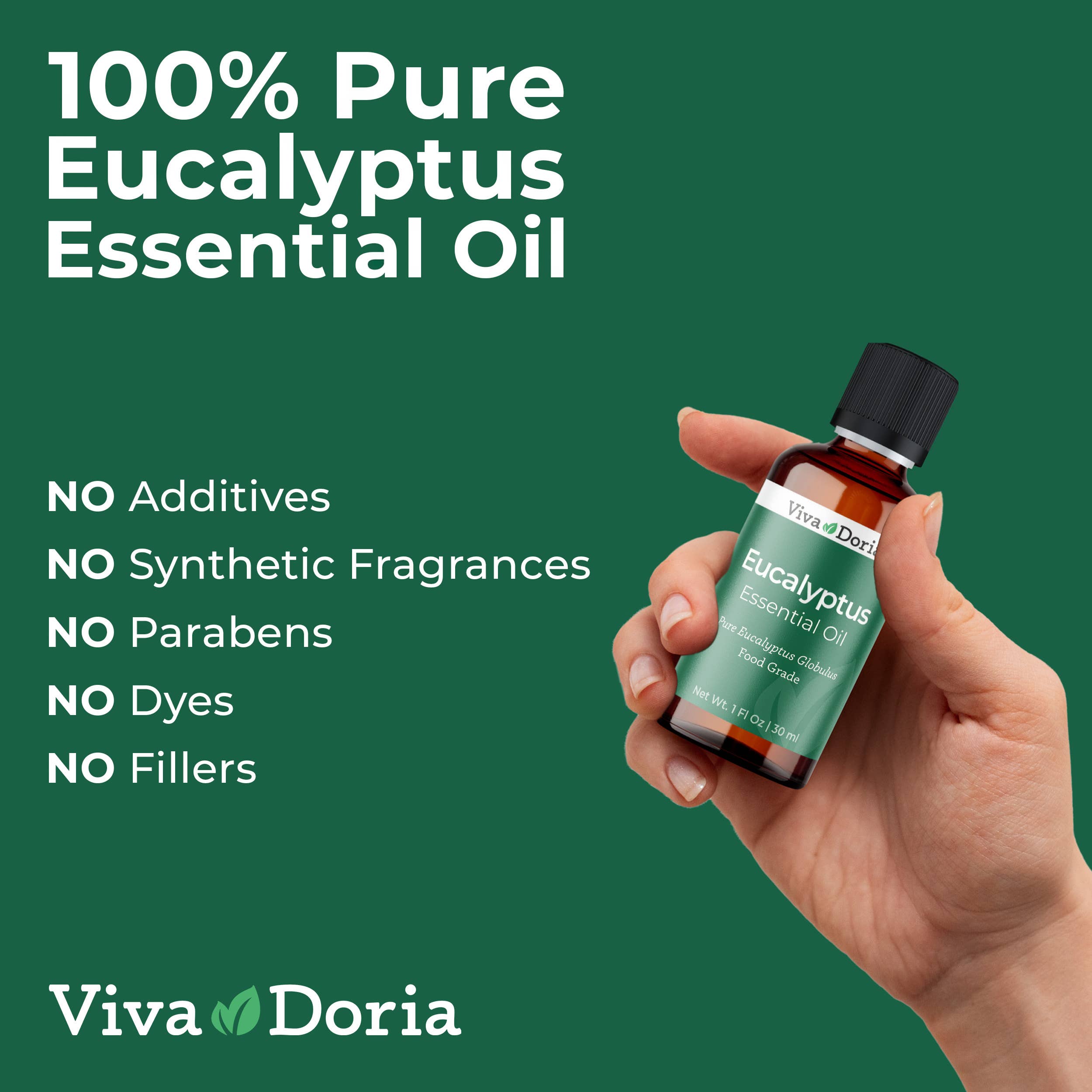 VIVA DORIA INC. - Wholesale Essential Oil - Eucalyptus Essential Oil, Food Grade, 30 mL (1 Fluid Ounce) 4