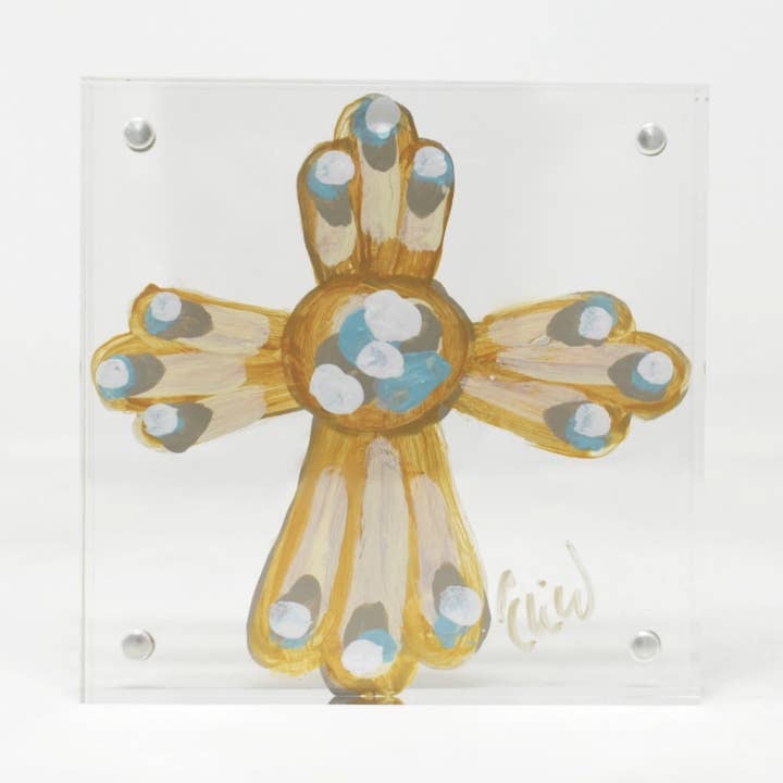 Glädje Kors Akrylblock för wholesale av HAVE MERCY LLC