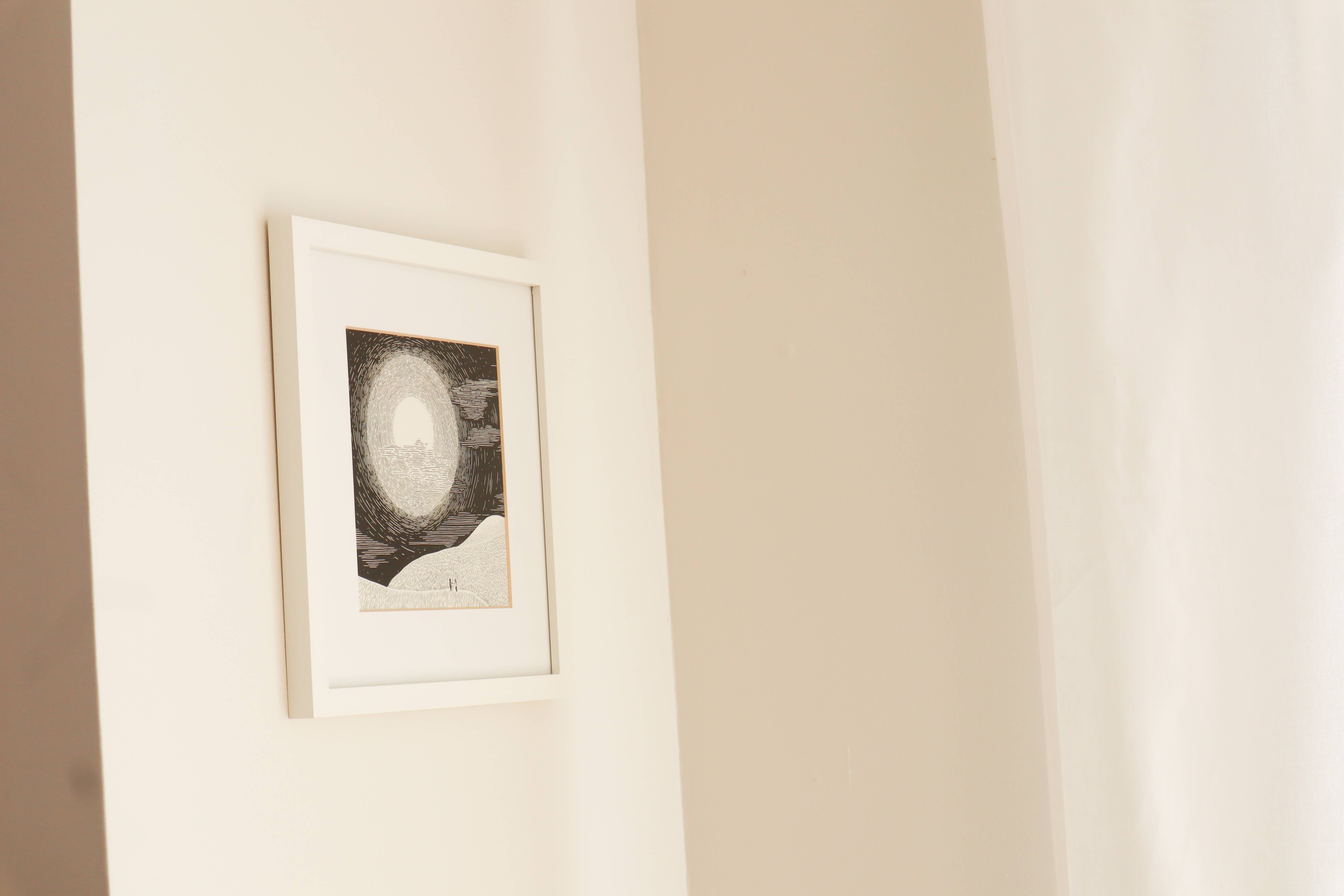 As Little Cooking as Possible - Wholesale Art Print - Full Moon | Screen-Print | Made in Vermont 2