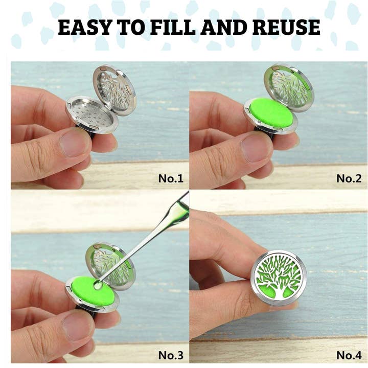 Wild Essentials - Wholesale Car Freshener - Unisex - Celtic Cross Chrome Car Vent Diffuser for Essential Oils3