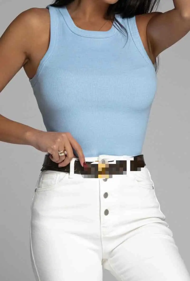 ESTEE BROWN - Wholesale Tank Top - Women's - Plain tank top - 10964A4