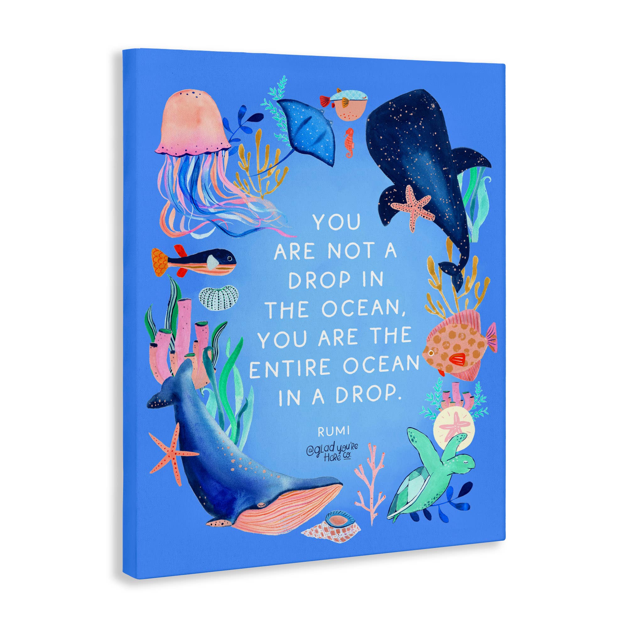 Stupell Industries – wholesale Wall sign – Entire Ocean In A Drop - Unframed Wall Art10