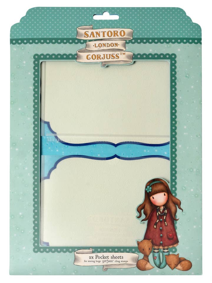 GOR Storage Sheet For Large Cling Stamps Gorjuss 205x297x5mm 2 PC nr.01 for wholesale by Ecstasy Crafts Distributing