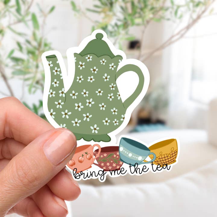 Couch McDoodles - Wholesale Sticker - Bring Me the Tea Stickers