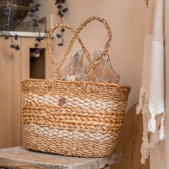 Turtle Bags - Wholesale Basket - Seagrass Basket  : Fair Trade Basket, Shopping Basket1